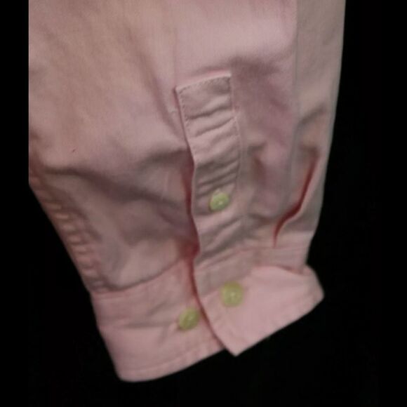 CPO Provisions Cotton PINK Button Down Shirt (Size: M) - Picture 5 of 10